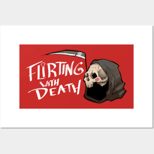 Flirting with Death, transparent Posters and Art